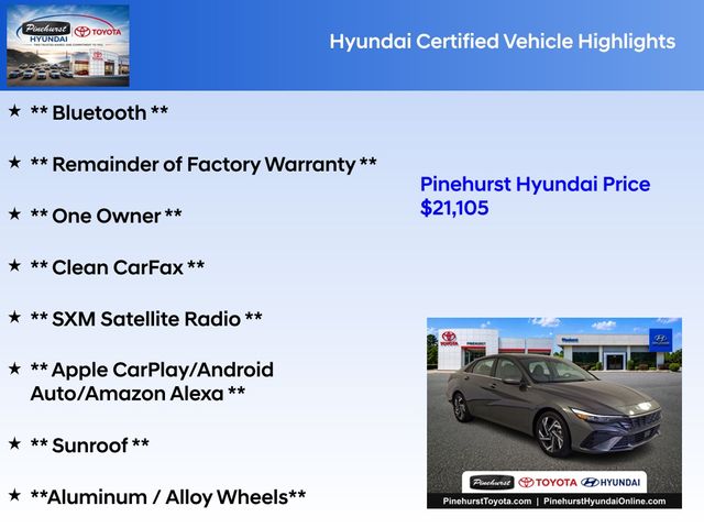 Used 2025 Hyundai Elantra Sedan