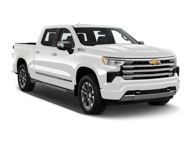 White (Iridescent Pearl Tricoat) 2024 Chevrolet Silverado 1500 High Country Crew Cab 4WD Pickup Truck Four-Wheel Drive 10-Speed Automatic
