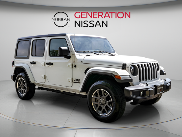 Bright White Clearcoat 2021 Jeep Wrangler SUV / Crossover Four-Wheel Drive 8-Speed Automatic