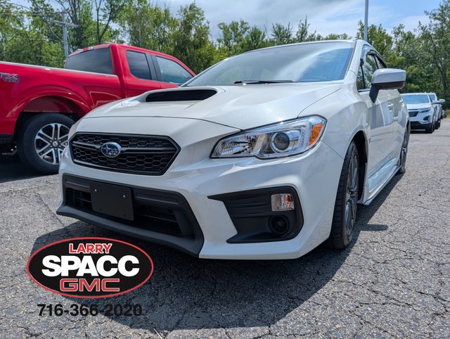 Crystal White Pearl 2021 Subaru WRX Sedan All-Wheel Drive 6-Speed Manual