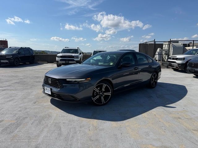 Canyon River Blue Metallic 2026 Honda Accord Sedan Front-Wheel Drive Continuously Variable Transmission