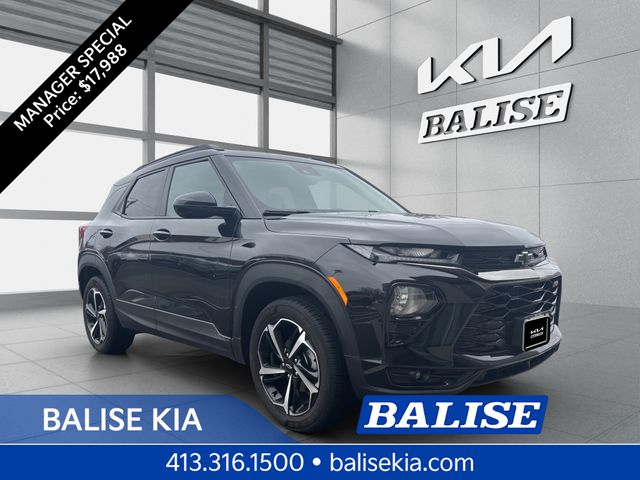 Mosaic Black Metallic 2022 Chevrolet Trailblazer RS AWD SUV / Crossover Four-Wheel Drive 9-Speed Automatic