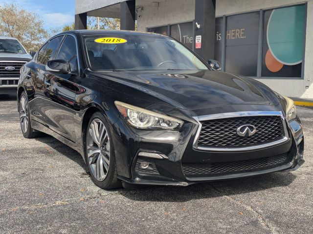 Used 2018 INFINITI Q50 Sport 4D Sedan