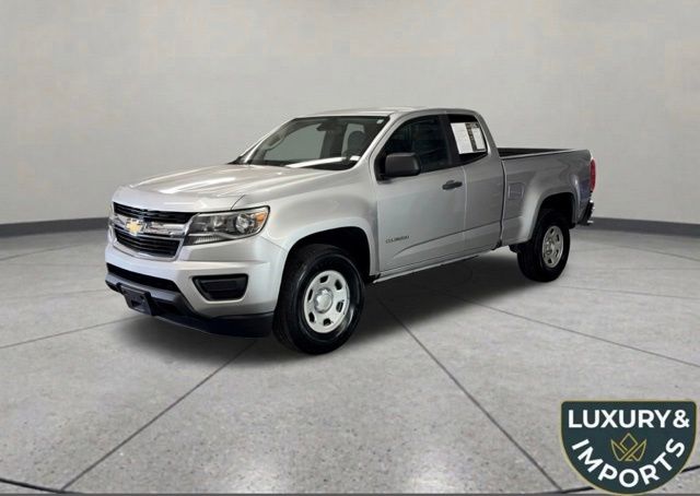Silver Ice Metallic 2016 Chevrolet Colorado Work Truck Extended Cab LB RWD Pickup Truck 4X2 6-Speed Automatic