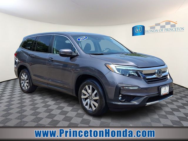 Gray (Modern Steel Metallic) 2019 Honda Pilot SUV / Crossover All-Wheel Drive 6-Speed Automatic