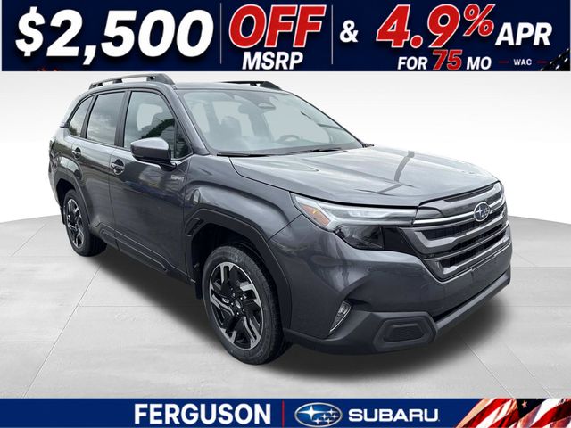 Gray Metallic 2026 Subaru Forester Hybrid SUV / Crossover All-Wheel Drive Continuously Variable Transmission