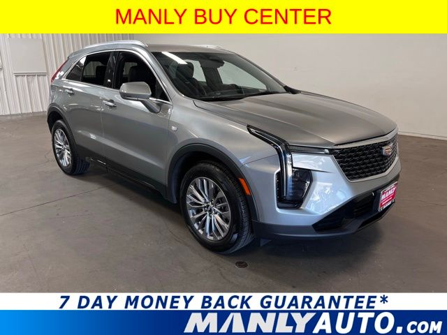 Argent Silver Metallic 2024 Cadillac XT4 Premium Luxury FWD SUV / Crossover Front-Wheel Drive 9-Speed Automatic