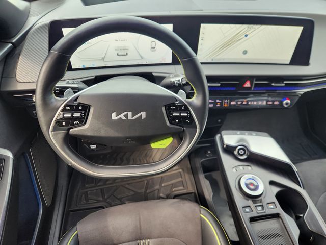 2023 Kia EV6 GT White at DeMontrond Automotive Group