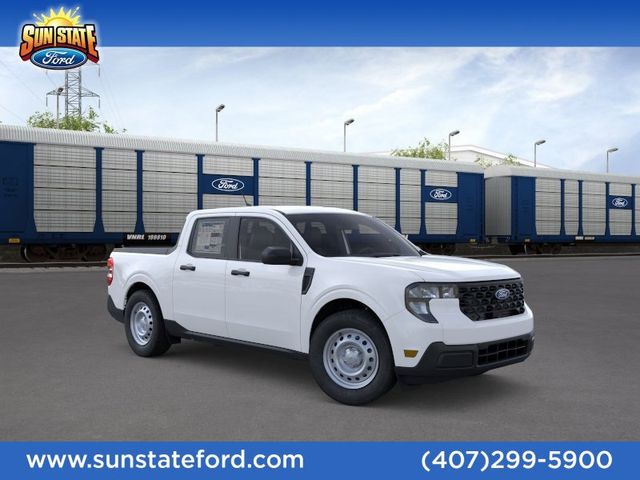 Oxford White 2026 Ford Maverick XL SuperCrew FWD Pickup Truck Front-Wheel Drive Continuously Variable Transmission
