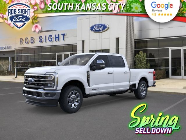 Star White Metallic Tri-Coat 2026 Ford F-250 Super Duty King Ranch Crew Cab 4WD Pickup Truck Four-Wheel Drive Automatic