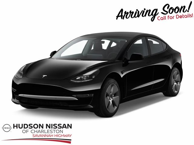 2021 Pearl White Multi-Coat Tesla Model 3 Standard Range Plus Sedan