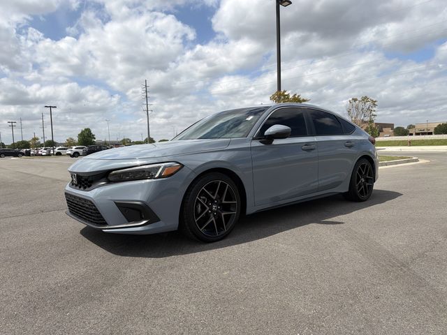 Sonic Gray Pearl 2024 Honda Civic Hatchback Sport Touring FWD Hatchback Front-Wheel Drive 6-Speed Manual