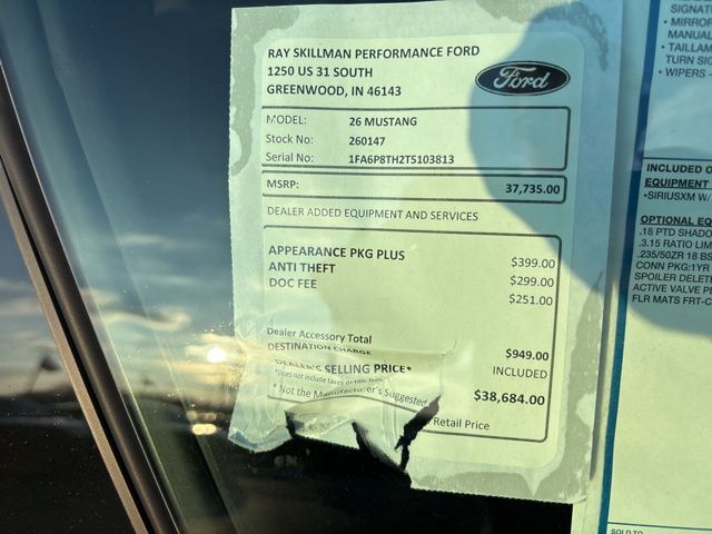 New 2026 White Ford EcoBoost image 2