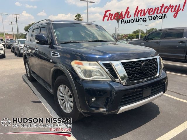 2018 Hermosa Blue Nissan Armada SV RWD SUV