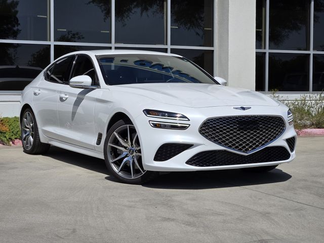 Uyuni White 2023 Genesis G70 Sedan Rear-Wheel Drive 8-Speed Automatic