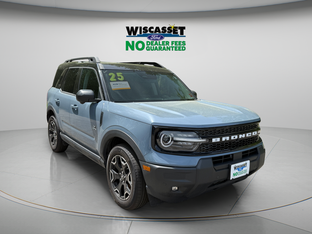 Blue (Azure Gray Metallic) 2025 Ford Bronco Sport SUV / Crossover All-Wheel Drive 8-Speed Automatic