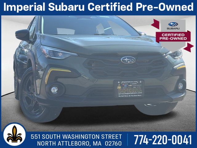 Alpine Green 2025 Subaru Crosstrek SUV / Crossover All-Wheel Drive Continuously Variable Transmission
