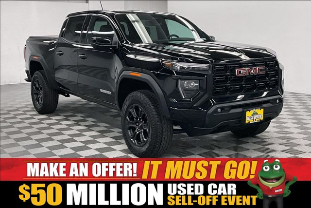 Onyx Black 2024 GMC Canyon Pickup Truck Four-Wheel Drive 8-Speed Automatic