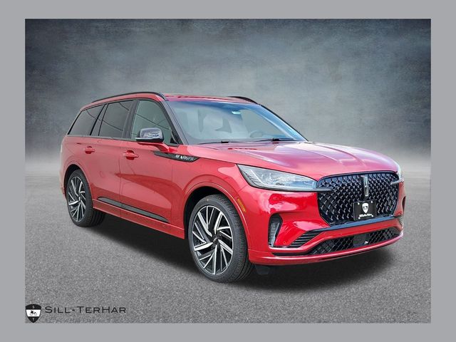 Red Carpet Tinted Clearcoat 2025 Lincoln Aviator SUV / Crossover All-Wheel Drive Automatic