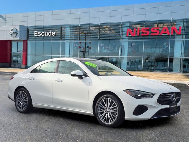 Polar White 2025 Mercedes-Benz CLA Coupe All-Wheel Drive 8-Speed Dual Clutch