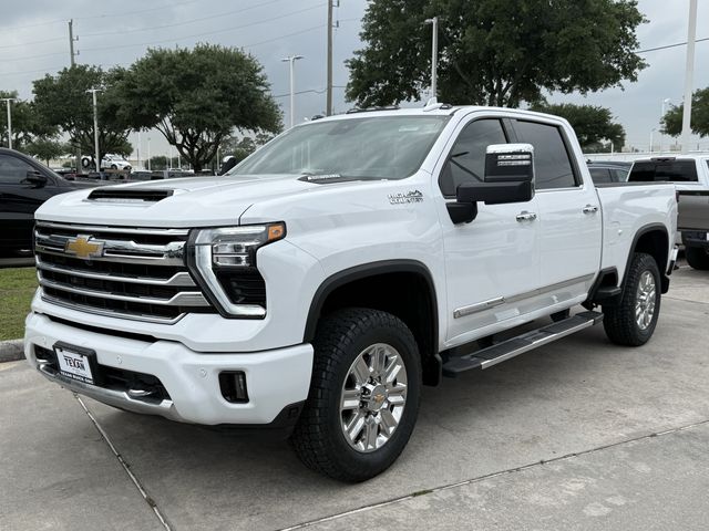 2024 Chevrolet Silverado 3500HD High Country White at DeMontrond Gulf Freeway