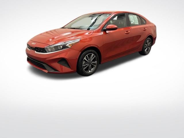 Fire Orange 2024 Kia Forte LXS FWD Sedan Front-Wheel Drive Continuously Variable Transmission