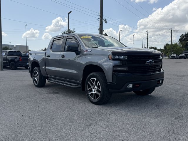 Gray (Satin Steel Metallic) 2019 Chevrolet Silverado 1500 Pickup Truck Four-Wheel Drive 8-Speed Automatic
