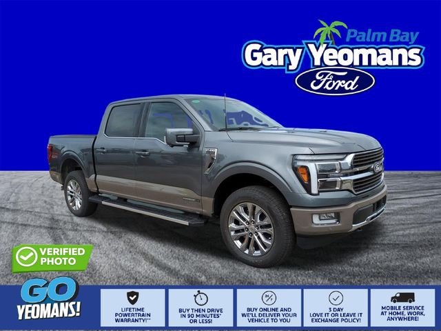 Carbonized Gray Metallic 2026 Ford F-150 King Ranch SuperCrew 4WD Pickup Truck Four-Wheel Drive Automatic