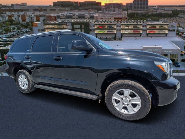 Black 2020 Toyota Sequoia SR5 4WD SUV / Crossover Four-Wheel Drive 6-Speed Automatic