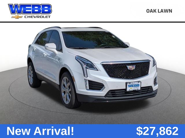 Crystal White Tricoat 2020 Cadillac XT5 Sport AWD SUV / Crossover Four-Wheel Drive 9-Speed Automatic