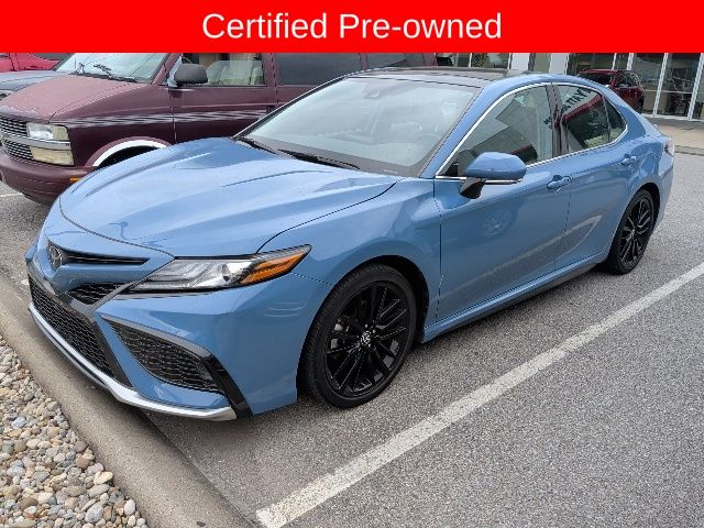 Reservoir Blue 2023 Toyota Camry Sedan Front-Wheel Drive 8-Speed Automatic