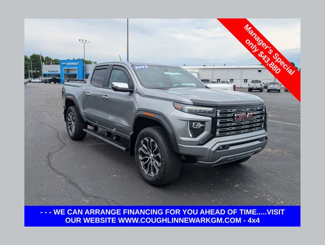 Sterling Metallic 2023 GMC Canyon Pickup Truck Four-Wheel Drive 8-Speed Automatic
