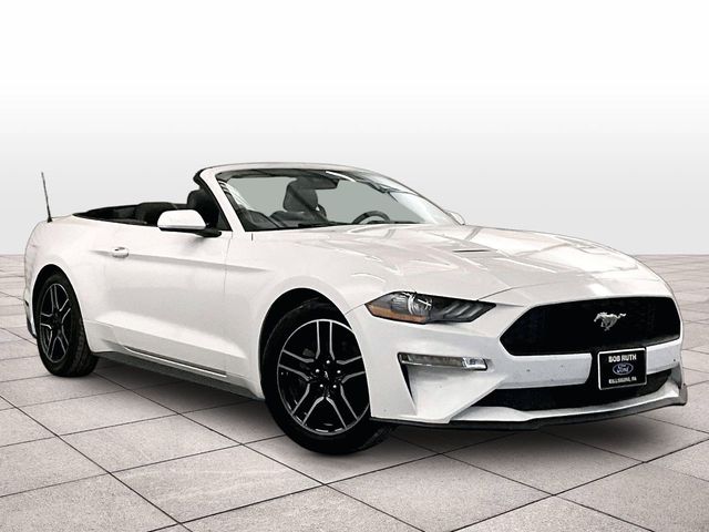 2021 Ford Mustang EcoBoost Premium White at Bob Ruth Ford