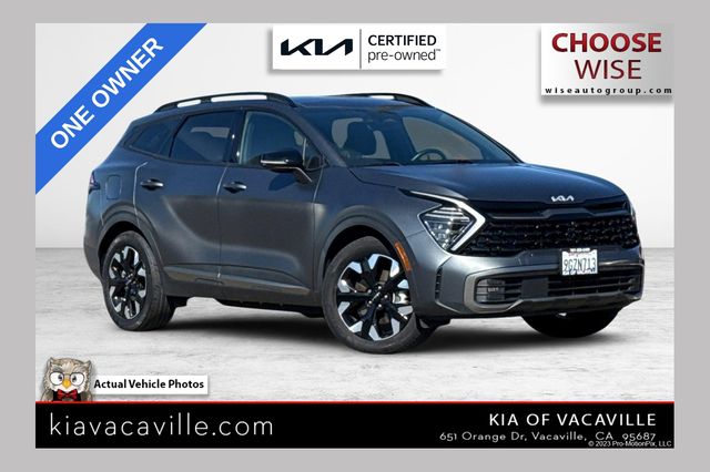Shadow Matte Gray 2023 Kia Sportage Hybrid Plug-In SUV / Crossover All-Wheel Drive 6-Speed Automatic