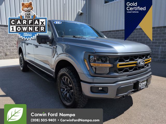 Carbonized Gray Metallic 2025 Ford F-150 Pickup Truck Four-Wheel Drive Automatic