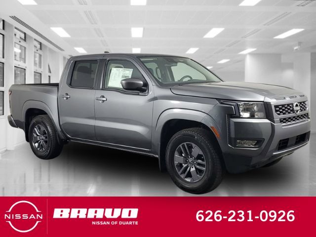 Gray (Gun Metallic) 2025 Nissan Frontier Pickup Truck 4X2 9-Speed Automatic Overdrive