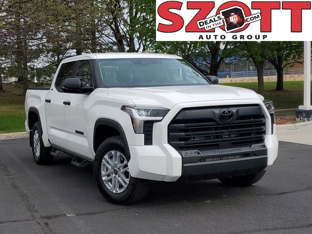 Ice 2024 Toyota Tundra SR5 CrewMax Cab 4WD Pickup Truck Four-Wheel Drive Automatic