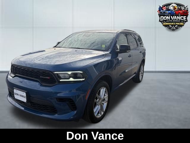 Blue (Frostbite Pearlcoat) 2025 Dodge Durango GT Plus AWD SUV / Crossover All-Wheel Drive 8-Speed Automatic