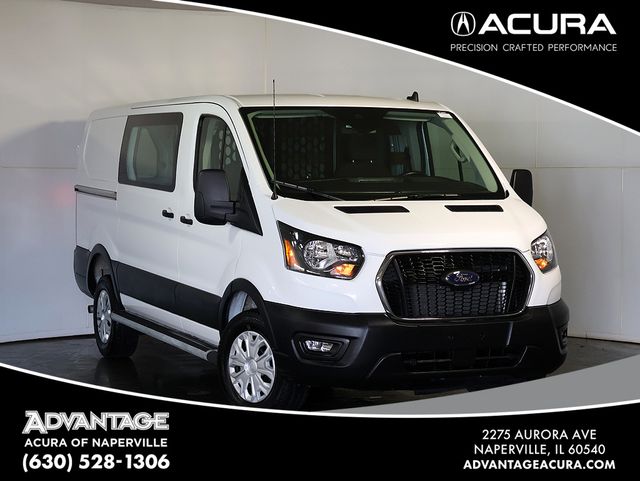 Oxford White 2025 Ford Transit Cargo Van Rear-Wheel Drive