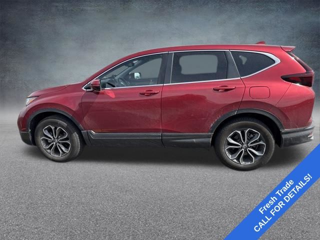 Radiant Red Metallic 2021 Honda CR-V EX-L AWD SUV / Crossover All-Wheel Drive Continuously Variable Transmission