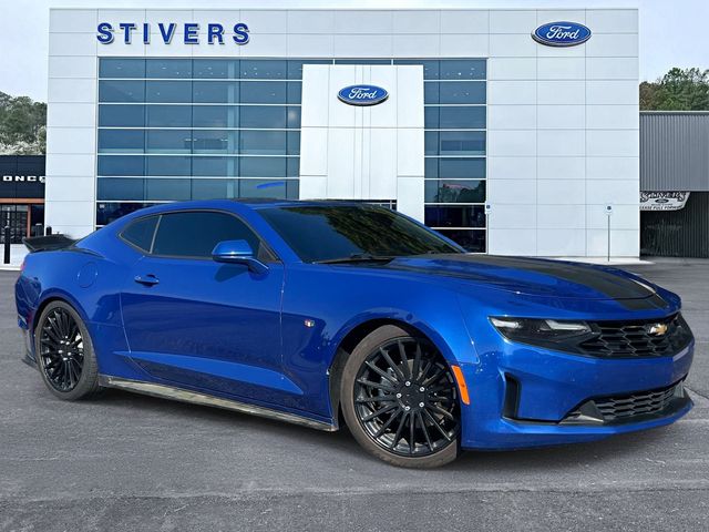 Riverside Blue Metallic 2021 Chevrolet Camaro Coupe Rear-Wheel Drive 8-Speed Automatic