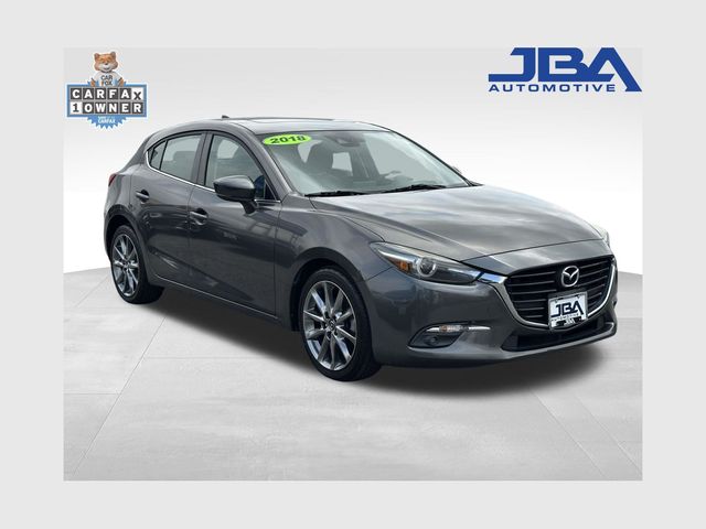 Machine Gray 2018 Mazda MAZDA3 Hatchback Front-Wheel Drive 6-Speed Automatic