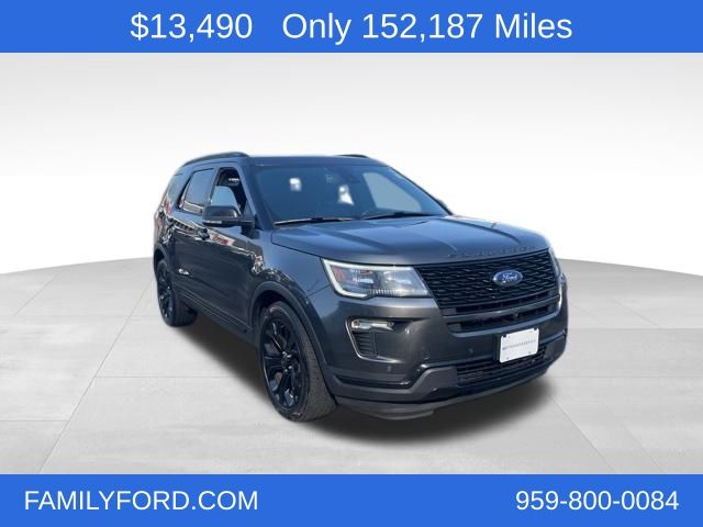 Gray (Magnetic) 2019 Ford Explorer Sport AWD SUV / Crossover All-Wheel Drive 6-Speed Automatic