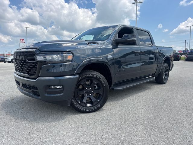 Blue Metallic 2026 RAM 1500 Pickup Truck Four-Wheel Drive 8-Speed Automatic