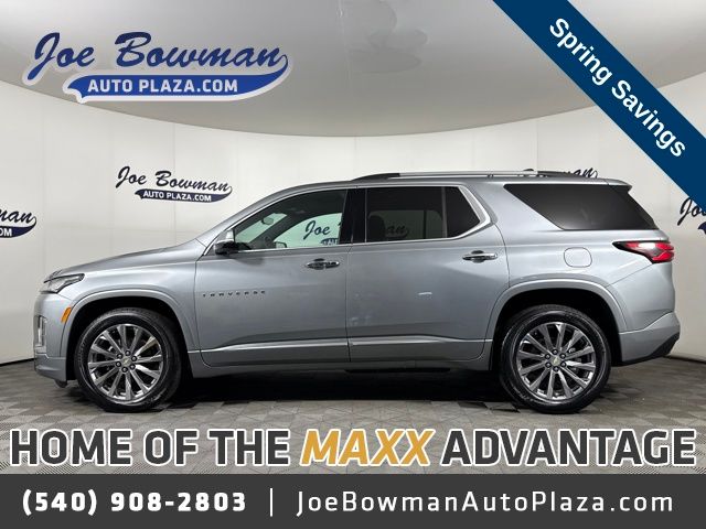 Sterling Gray Metallic 2023 Chevrolet Traverse Premier AWD SUV / Crossover Four-Wheel Drive 9-Speed Automatic