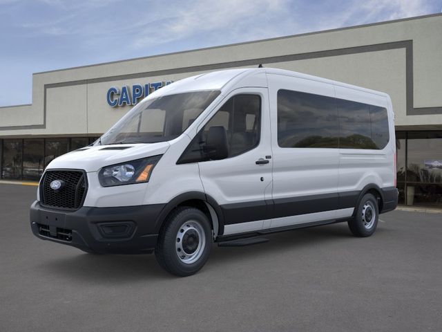 Oxford White 2026 Ford Transit Passenger Van Rear-Wheel Drive Automatic
