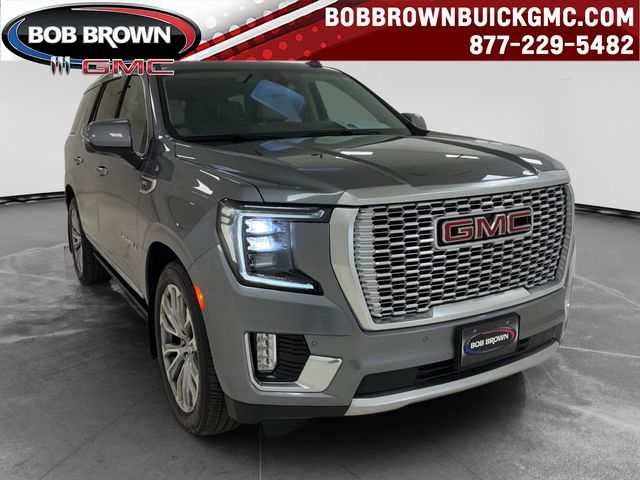 Gray (Satin Steel Metallic) 2021 GMC Yukon SUV / Crossover Four-Wheel Drive