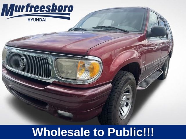 Toreador Red Clearcoat Metallic 1999 Mercury Mountaineer SUV / Crossover Rear-Wheel Drive 4-Speed Automatic Overdrive