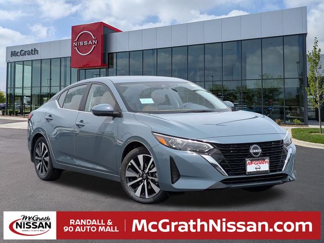 Atlantic Gray Metallic 2025 Nissan Sentra SV FWD Sedan Front-Wheel Drive Continuously Variable Transmission