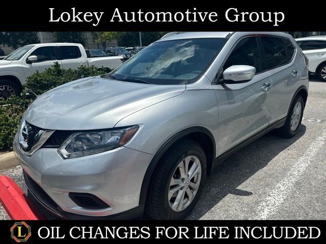 Brilliant Silver 2015 Nissan Rogue SUV / Crossover Front-Wheel Drive Continuously Variable Transmission